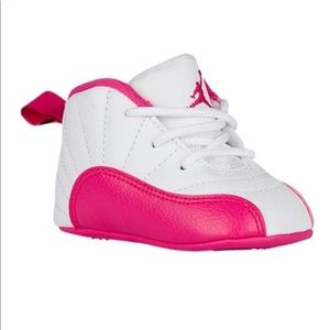 INFANT AIR JORDAN RETRO 12 VIVID PINK